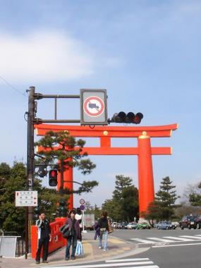 平安神宮の鳥居