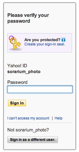 Sign in to Yahoo