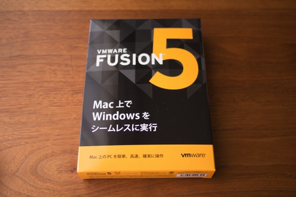 Vmware Fusion 5箱版を買ってfusion 6に無料アップグレードしました Sorarium