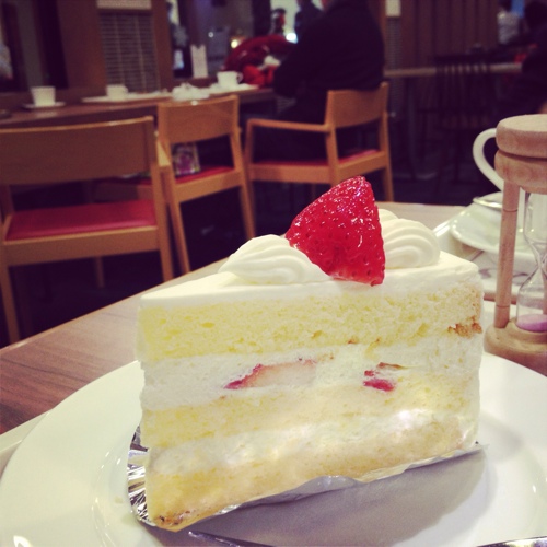 苺のショートケーキ